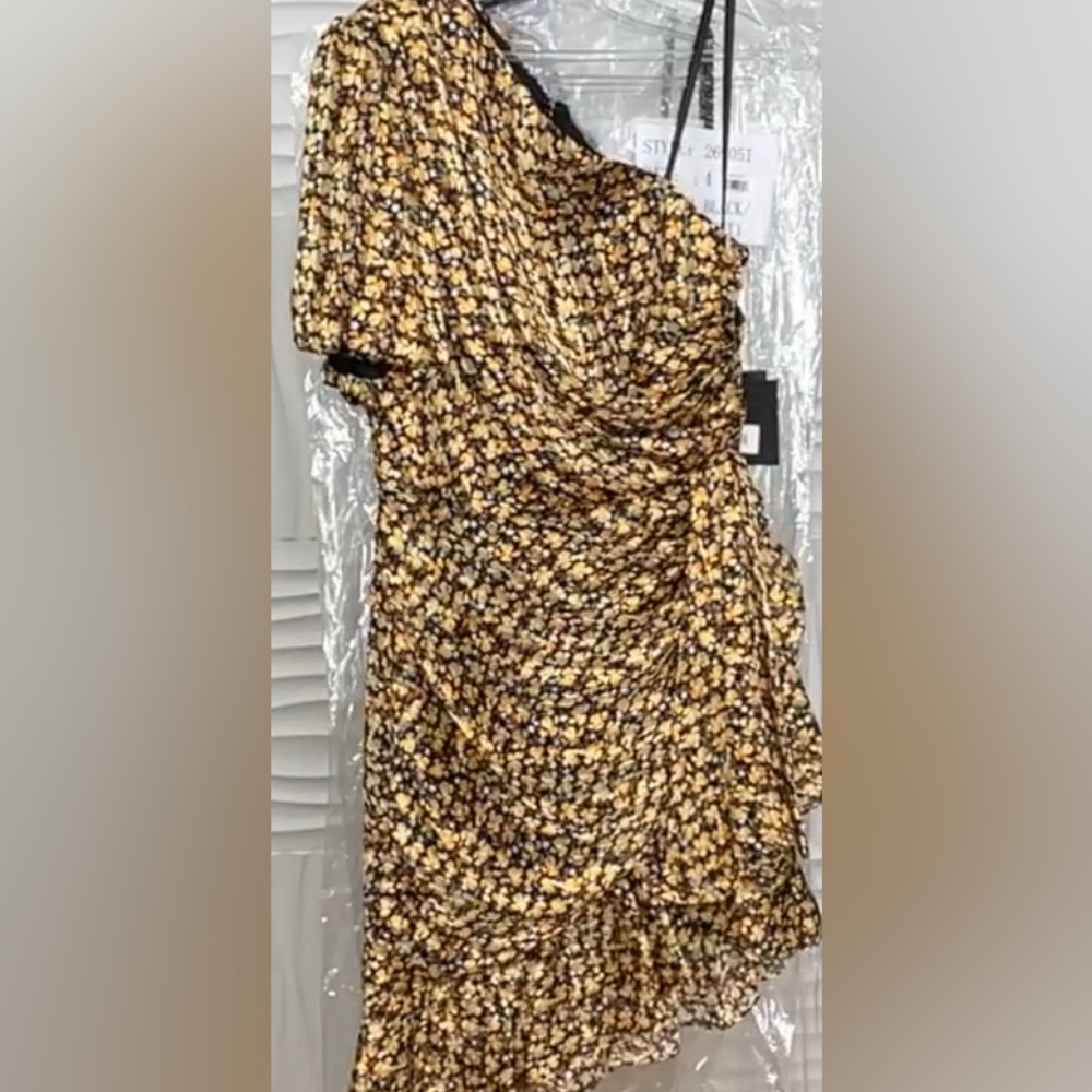 Mac Duggal Yellow dress - Picture 4 of 6